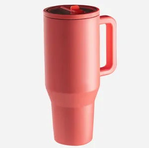 NEW ARRIVAL Adventure Quencher Stainless Steel 40oz Tumbler Handle Lids Straw Vacuum Insulated Travel Mug