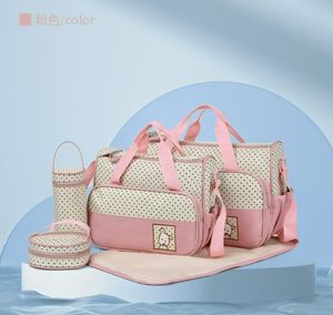 Tas Selempang Ibu untuk Perjalanan Orang Tua-Anak, Tas Multifungsi Kapasitas Besar, Tas Tangan Tahan Air, Tas Bahu - Product Image 2