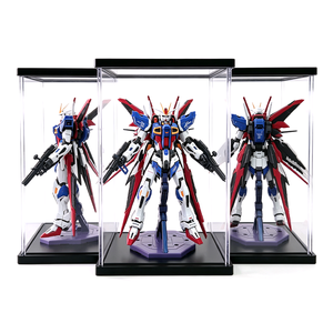 Caja de Exhibición Acrílica Resistente al Polvo y a los Rayos UV para Modelos Coleccionables Gundam <span class=keywords><strong>Gunpla</strong></span> de Grado Perfecto, Venta al Por Mayor de Fábrica - Product Image 6