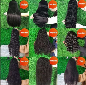 Nouveauté Perruque Lace Front Cheveux Humains Ondulation Souple et Ample Couleur P4/<span class=keywords><strong>Orange</strong></span> 350 Lace Frontale Transparente 5*5 Sans Colle Pré-Plumée - Product Image 5