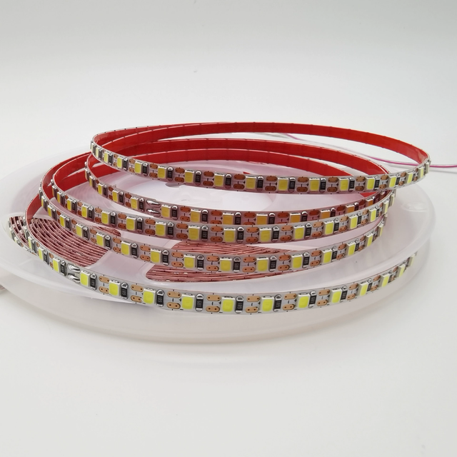 1 LED Per Cut DC12V 2835 LED Strip Lights High CRI 95 2835SMD Flexible LED Tape Lights for Cabinet Lighting Non-Waterproof IP20