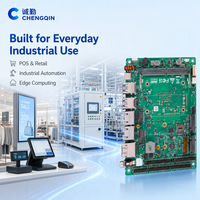 Carte mère industrielle embarquée Wildcat Lake DDR5 6 ports COM double LAN 2.5G pour l'automatisation et les systèmes de point de vente
