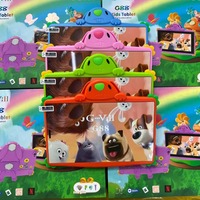 Tablette Enfant G88 7 Pouces avec Double Emplacement SIM 5G Wifi Android 13 6+128Go Écran HD, PC Tablette d'Apprentissage pour Enfants, Cadeaux de Noël