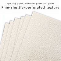 Papier spécial gaufré à texture de pierre concassée blanche, papier artistique, impression universelle pour emballage, adapté aux boîtes cadeaux haut de gamme
