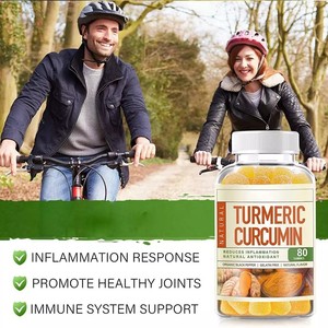 OEM เทอร์เมอริกกัม 80 เม็ด <span class=keywords><strong>อาหาร</strong></span><span class=keywords><strong>เสริม</strong></span>ต้านอนุมูลอิสระและต้านการอักเสบจากธรรมชาติ พร้อมสารสกัดจากพริกไทยดำ ช่วยบำรุงสุขภาพข้อต่อ - Product Image 3