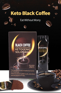 Hot bán ngay lập tức giảm cân giảm cân cà phê đen bột keto thực phẩm màu xanh lá cây Cà phê bột sự thèm ăn ức chế để giảm cân - Product Image 2