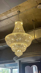 New Style Fashion Style Gold Black Indoor Background Decorative Iron Corridor 25W <b>Led</b> Wall <b>Light</b> Chandelier - Product Image 2
