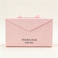 Boîte en carton rose personnalisée en gros, logo personnalisé, boîte cadeau de mariage écologique, grande boîte magnétique, emballage luxueux, boîte en papier
