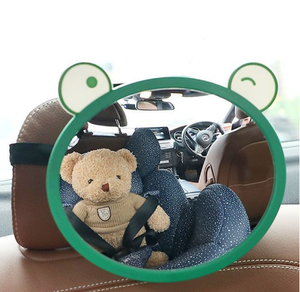 Styles de vente chaude facile à installer fermement fixe miroir grenouille grand <span class=keywords><strong>Angle</strong></span> miroir de voiture pour bébé pour sièges de voiture orientés vers l'arrière - Product Image 2