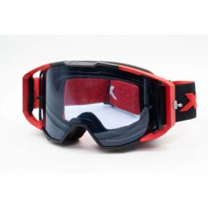 19-Type Anti-Fog Enduro Goggle with Quick Release Black/<b>Red</b> <b>Watch</b> Bands Made in Italy Model 19T00C5-999 - Product Image 3