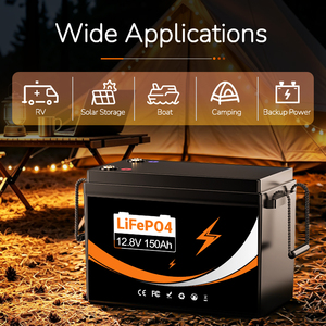 แบตเตอรี่ LiTime EU 12.8V 150Ah LiFePO4 สำหรับเรือ 1.92kWh ระบบ Deep Cycle พร้อม Smart BMS 6000+ รอบการใช้งาน IP65 สำหรับมอเตอร์เรือยอชท์ รุ่น U204 - Product Image 4