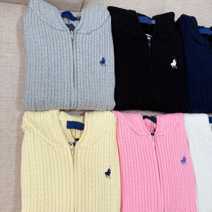 Suéter de Diseño con Logotipo de <span class=keywords><strong>Caballo</strong></span> para Hombre y Mujer, Sudadera con Cierre de Cuello, Sudadera Informal de Punto Estilo Paul - Product Image 4