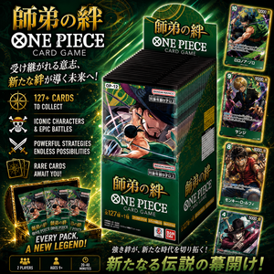 ONE PIECES OP12 Bonds of <span class=keywords><strong>Master</strong></span> and Disciple Japanese Booster Box Factory Sealed Anime TCG Cards - Product Image 1