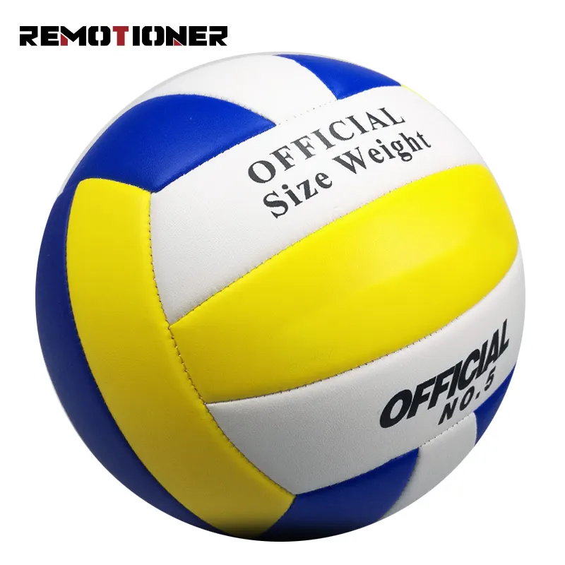 High Quality Colorful Custom Design Office Size 5 Volleyball Ball with Sof Leather