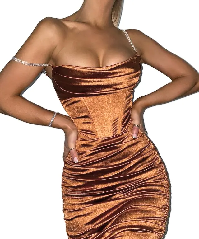 Venta al por mayor vestidos cortos de sat\u0026eacute;n-Compre online los  mejores vestidos cortos de sat\u0026eacute;n lotes de China vestidos cortos de  sat\u0026eacute;n a mayoristas | Alibaba.com