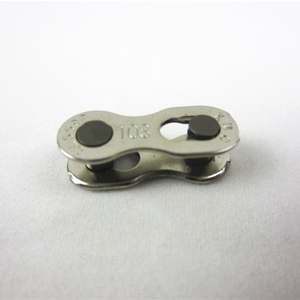 YOUME 1 Paire (2 pièces) de connecteurs rapides de chaîne de vélo en acier argenté, durables et légers, pour maillons maîtres 7/9 vitesses - Product Image 1