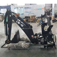Farm LW-5/LW-6/LW-8/LW-10 montierter Bagger schlepp barer Kompakt traktor Zapfwelle bagger