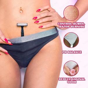 Crema Depilatoria Íntima Humectante Natural para la Línea del Bikini y el <span class=keywords><strong>Vello</strong></span> Púbico, Previene Irritaciones y Vellos Encarnados - Product Image 4