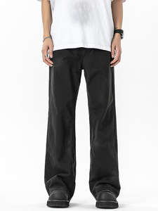 Jean en denim pour homme coupe skinny avec détail de couture sur le devant, style affiche, fournisseur - Product Image 3