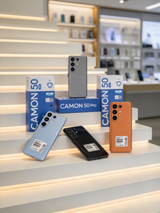 เปิดตัวสินค้าใหม่ Camon 50 Pro ปี 2026 รุ่นยอดนิยม โทรศัพท์มือถือสมาร์ทโฟนเล่นเกม 5G เวอร์ชันสากล กล้อง 108MP - Product Image 3
