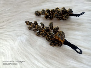 Amulette de protection contre le mauvais œil en tourmaline noire naturelle en gros pour la maison et la décoration murale - Product Image 3