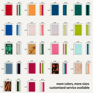 Jeu de tuiles de Mahjong américain 4 joueurs, style Côte Corallienne, en perles <span class=keywords><strong>d</strong></span>'eau acryliques, écologique, résistant à l'eau, pliable, moderne - Product Image 6