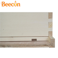 Ruche Langstroth en bois de sapin chinois à 10 cadres et 5 niveaux, non assemblée, pour élevage apicole, neuve avec garantie d'un an