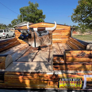 Prix d'usine Rodéo gonflable Bull Riding Machine Location Taureau Mécanique Gonflable Commandes Bull Ride Mécanique - Product Image 3