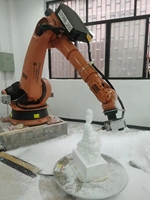 Robot de trabajo de vigas de madera para el hogar robot de fresado KUKA personalizado