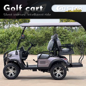 Voiturette de golf 4 places équipée de feux LED, certifiée CE, véhicule de navettage pour hôtel, complexe hôtelier, voiturette de golf 4 places - Product Image 3