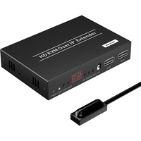 Extensor KVM HDMI sobre IP, Ethernet sobre Cat5, 1080p, 150m, RJ45, Compatible con IR, Extensor HDMI