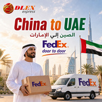 Agent de fret aérien FedEx le moins cher vers les Émirats arabes unis depuis la Chine, service DDU porte-à-porte, entreposage, logistique tout-en-un