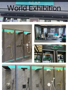 [Tùy chỉnh] che giấu cài đặt nhiệt vòi hoa sen Led mưa đặt LED 3 Cách Phòng Tắm hệ thống vòi hoa sen phòng tắm vòi hoa sen - Product Image 6