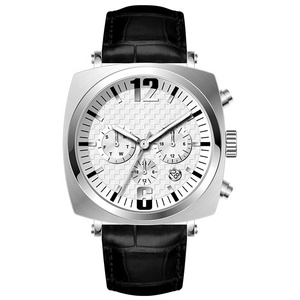 Orologio da uomo con design elegante a forma quadrata orologio a <span class=keywords><strong>mano</strong></span> il tuo LOGO con marchio uomo d'affari oem U2711 - Product Image 5