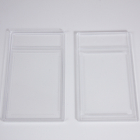 Boîte de rangement transparente en acrylique personnalisée, portable, réutilisable et résistante aux UV pour cartes TCG graduées, pour protéger et conserver les cartes à collectionner