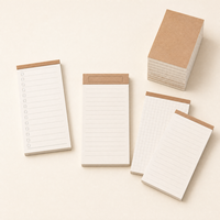 Hot Selling Kraft papier Cover Kleine Tasche Günstige Bulk Blank Mini Notepad Custom ized Logo Notebook
