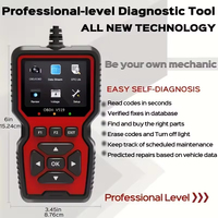 V519 Nuevo Escáner Automotriz OBDII, Lector de Códigos de Sistema Completo, Analizador de Motor Portátil para Diagnóstico de Automóviles, Gran Venta