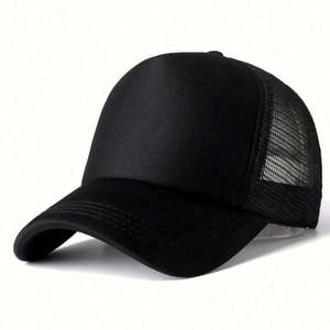 Fashion Adjustable Sports Baseball <b>Hats</b> Custom Logo Printed 5 Panel Mesh Trucker <b>Caps</b> - Product Image 6