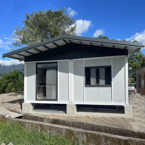 Maisons modulaires de luxe prêtes à l'emploi avec salles de bains Maison préfabriquée en conteneur de 20 pieds 40 pieds Maison conteneur en bois à énergie solaire - Product Image 6