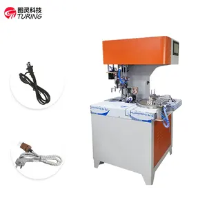 TR-BM8 Cabo de Alimentação Grande 8 Figura Enrolamento Totalmente Automático e Tie Machine Fabricante, Cord Winding e Rope Binding Machine