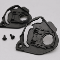 Kit de remplacement de la plaque de base du visière de casque de moto compatible avec FF320 FF328 FF353 FF800