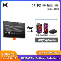 Batterie Li-ion rechargeable pour JBL PartyBox 520/720 Boombox 4, haut-parleur intelligent avec indicateur LED, modèle FG2CELL21700