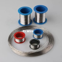 Noble Wire 0,5mm Pt-Rh Wire Tipo S/B/R Tipo Platinum Rodium Wire para termopar de alta temperatura