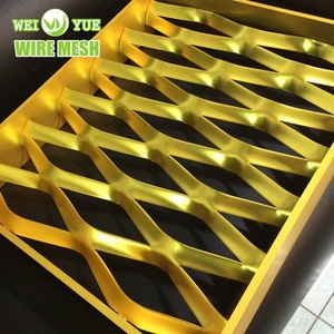 PVC tráng trang trí nhôm mạ kẽm kim loại mở rộng cho trần treo/mặt tiền Ốp trang trí - Product Image 4