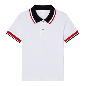 Uniforme scolaire Fabricant de vêtements Couleur personnalisée Été Respirant <span class=keywords><strong>Maternelle</strong></span> École primaire Coton Camisa Polo - Product Image 4