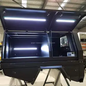 인기있는 블랙 알루미늄 하우징 600mm 1000mm 듀얼 컬러 rigi d led 조명 스트립 화이트/앰버 색상 12V DC 야외 캠핑