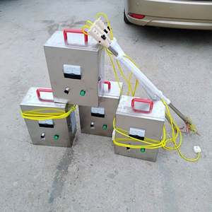 Électro-stunner électrique manuel pour porcs vivants, équipement d'abattage de porcs - Product Image 5