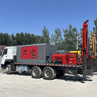 Offre Spéciale : Machine de Forage Diesel 400M Montée sur Camion pour Puits d'Eau et Exploitation Minière, Idéale pour le Développement des Oasis du Désert