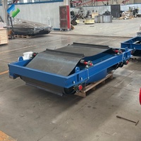 Séparateur magnétique à bande croisée électroénergétique pour une extraction fiable des métaux en vrac dans la manutention de matériaux en vrac