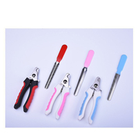 Coupe-ongles portable en acier inoxydable pour chien et chat, poignée ergonomique, coupe-griffes pour animaux de compagnie, ciseaux pour griffes